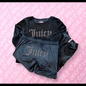 Juicy Couture velour suit NWOT